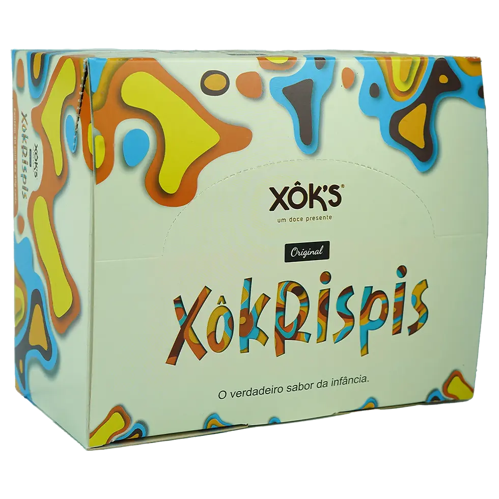 Display de Barras Cereais Artesanais XOKRIPIS 40g