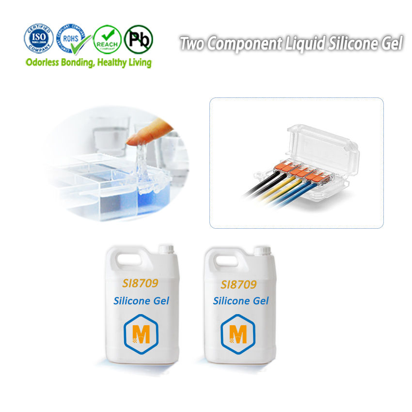 縮圖：SI8709 Two Component Dielectric Insulation Liquid Silicone Gel