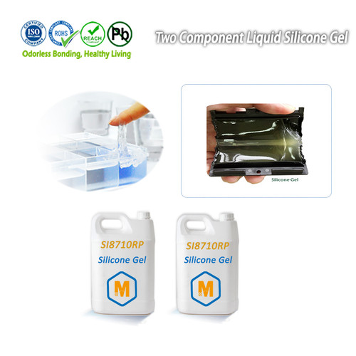 ClearPiece+専用ジェル Two component transparent waterproof dielectric insulating