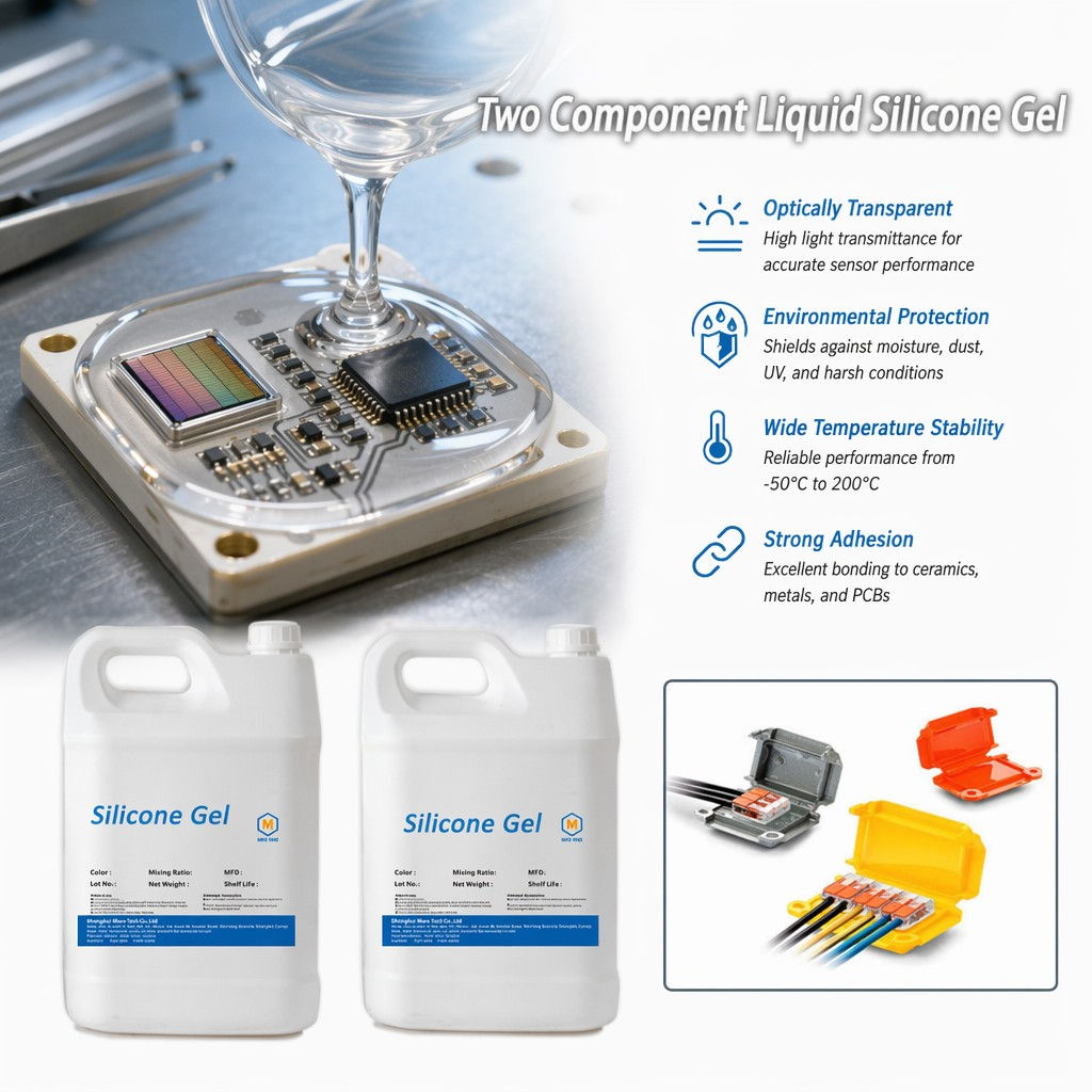 Electronic silicone gel