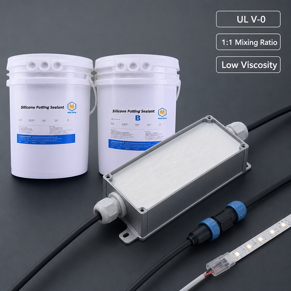 Thumbnail: White Silicone potting compound
