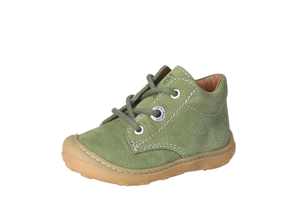 Ricosta Pepino Cory Boys Ankle Boots In Cactus Leather