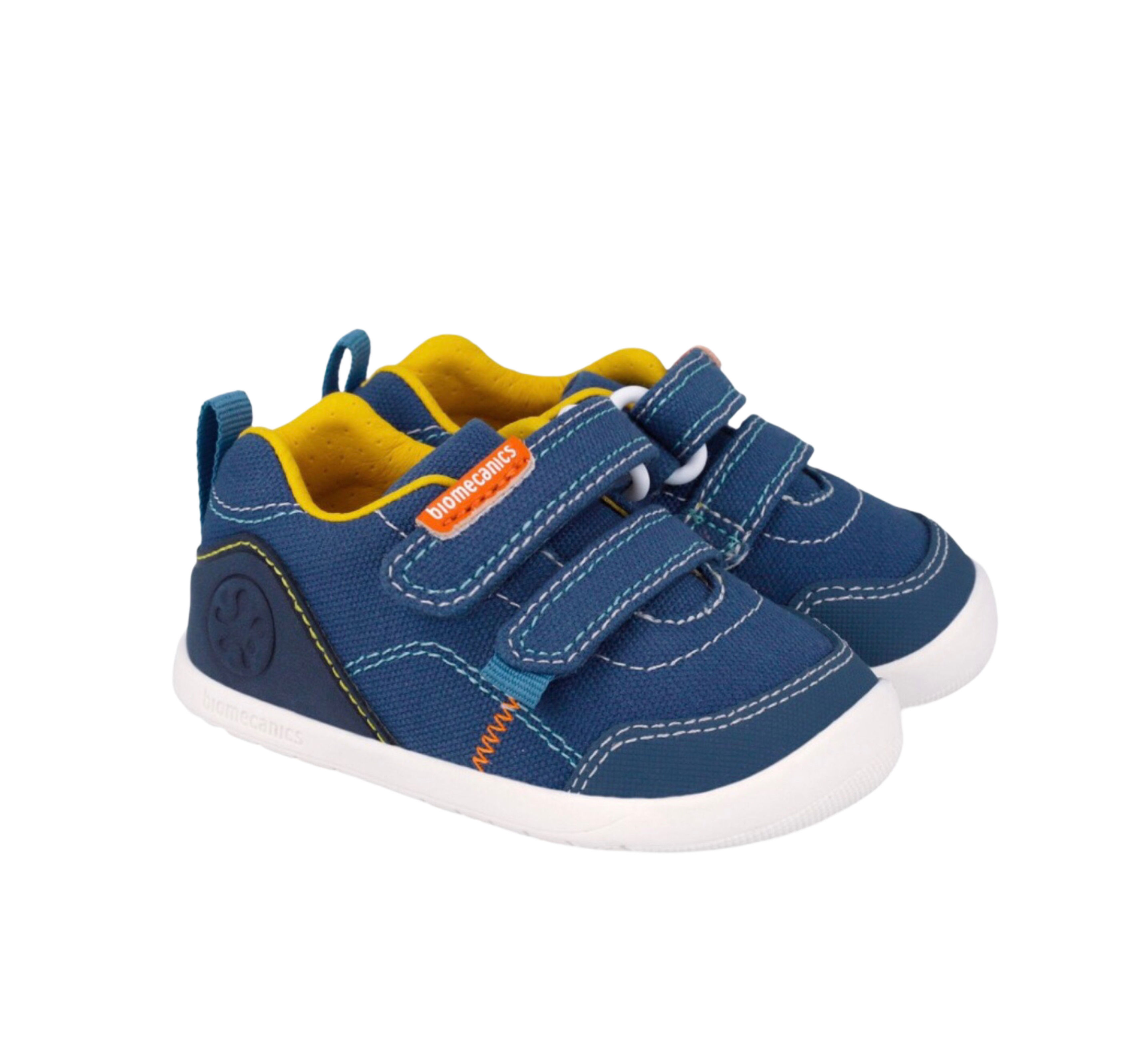 Biomecanics Boys Barefoot Canvas Shoes in Navy Denim