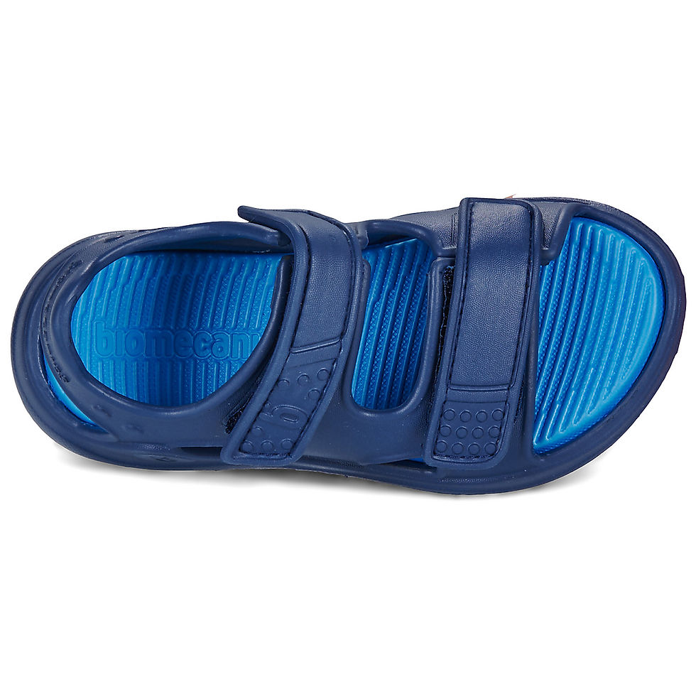 Thumbnail: Biomecanics Boys Water Friendly EVA Sandals in Navy