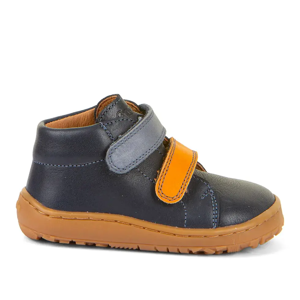 Thumbnail: Froddo Boys First Steps Barefoot Boots in Navy