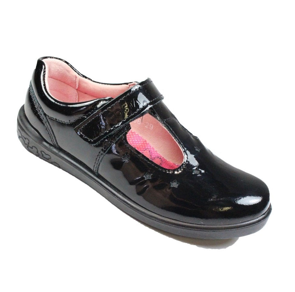 Thumbnail: Ricosta Scarlett T bar style School shoes in Patent