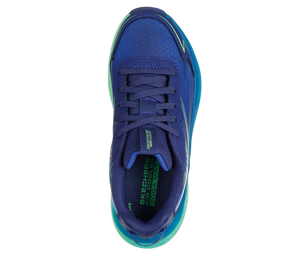 Thumbnail: Skechers Max Cushioning Ascender -Stable Pacer Boys Trainers in Navy