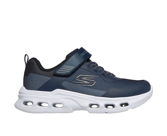 Skechers Glide Steps Drift Boys Trainers In Navy
