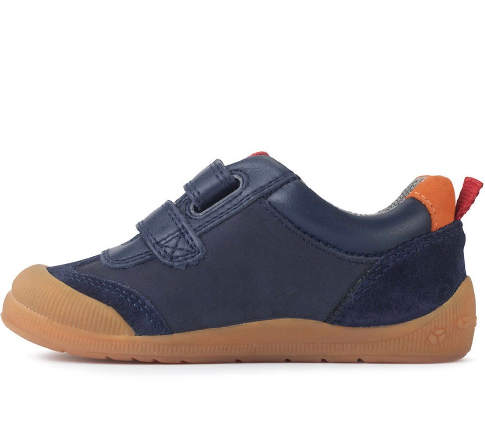 Thumbnail: Startrite Tickle Star Boys Casual Sneaker in Navy