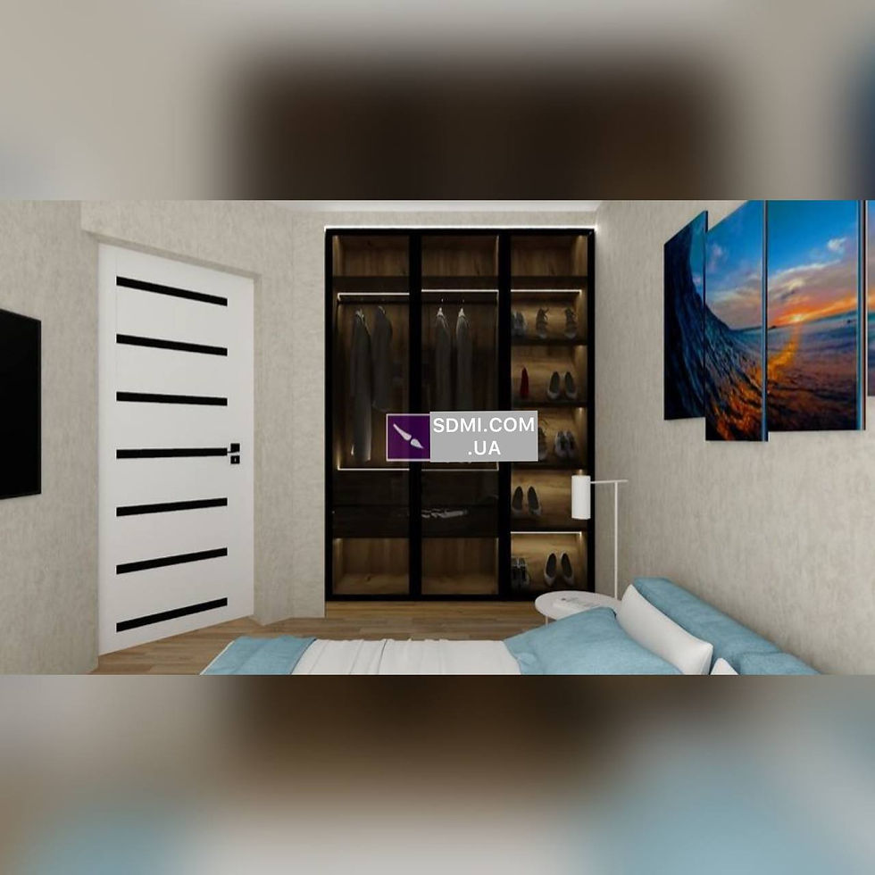 Дизайн гардеробної