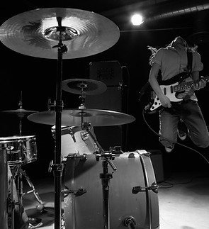 Momento dell'esibizione della band