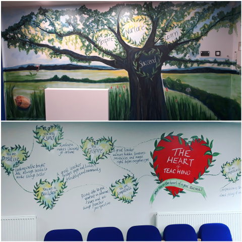 Reception and Staff Room