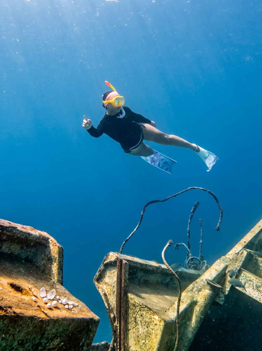 Fulidhoo Wreck Snorkeling