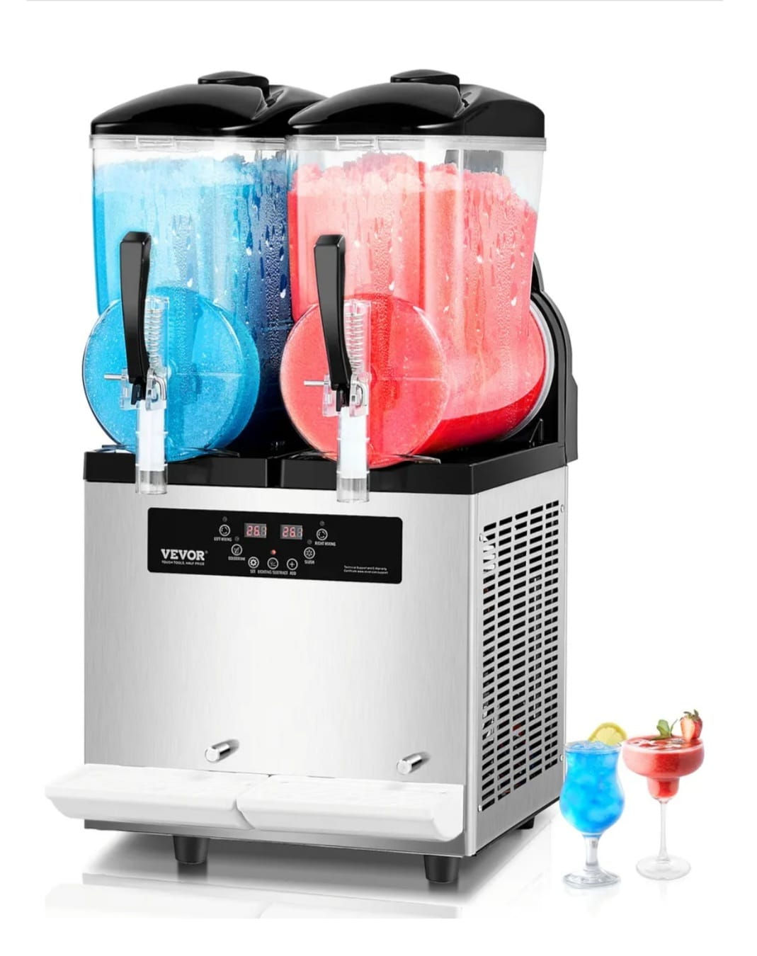 Machine à Granita Professionnelle 2 x 12L