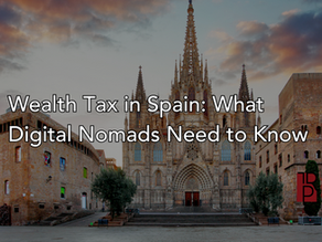Wealth Tax in Spain: What Digital Nomads Need to Know