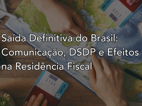 saída definitiva do Brasil