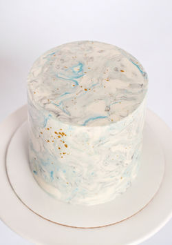 Marbled Buttercream Cake