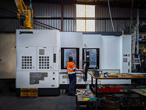 Adarsh Australia Machinist Using 5 Axis Okuma to machine silver