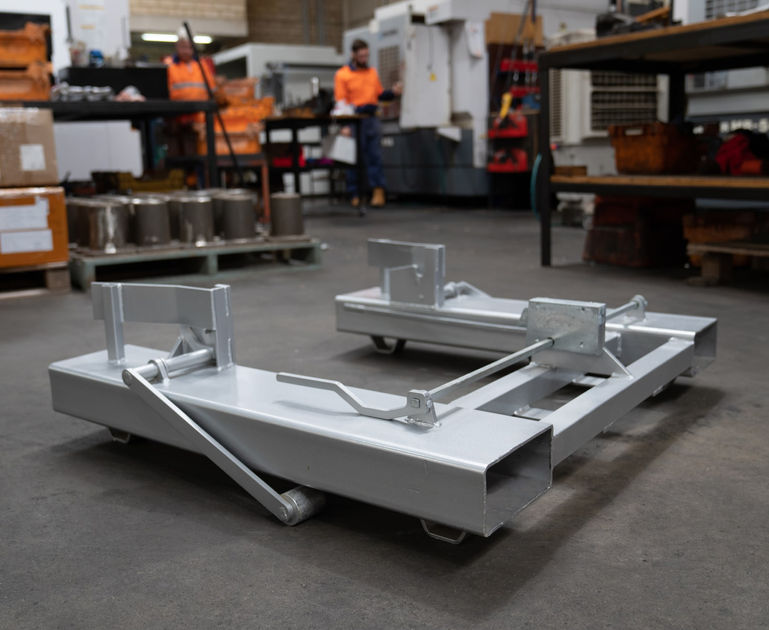 Swarf bin base product design