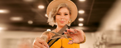 picture of the best hairstylist virginia in virginia beach Effloresce with Iris -fresh cuts - professional color- ahir  treatments - hair extentions - special events styles - bride hair