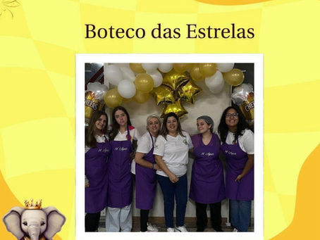 Trabalhamos no Evento do Boteco das Estrelas 