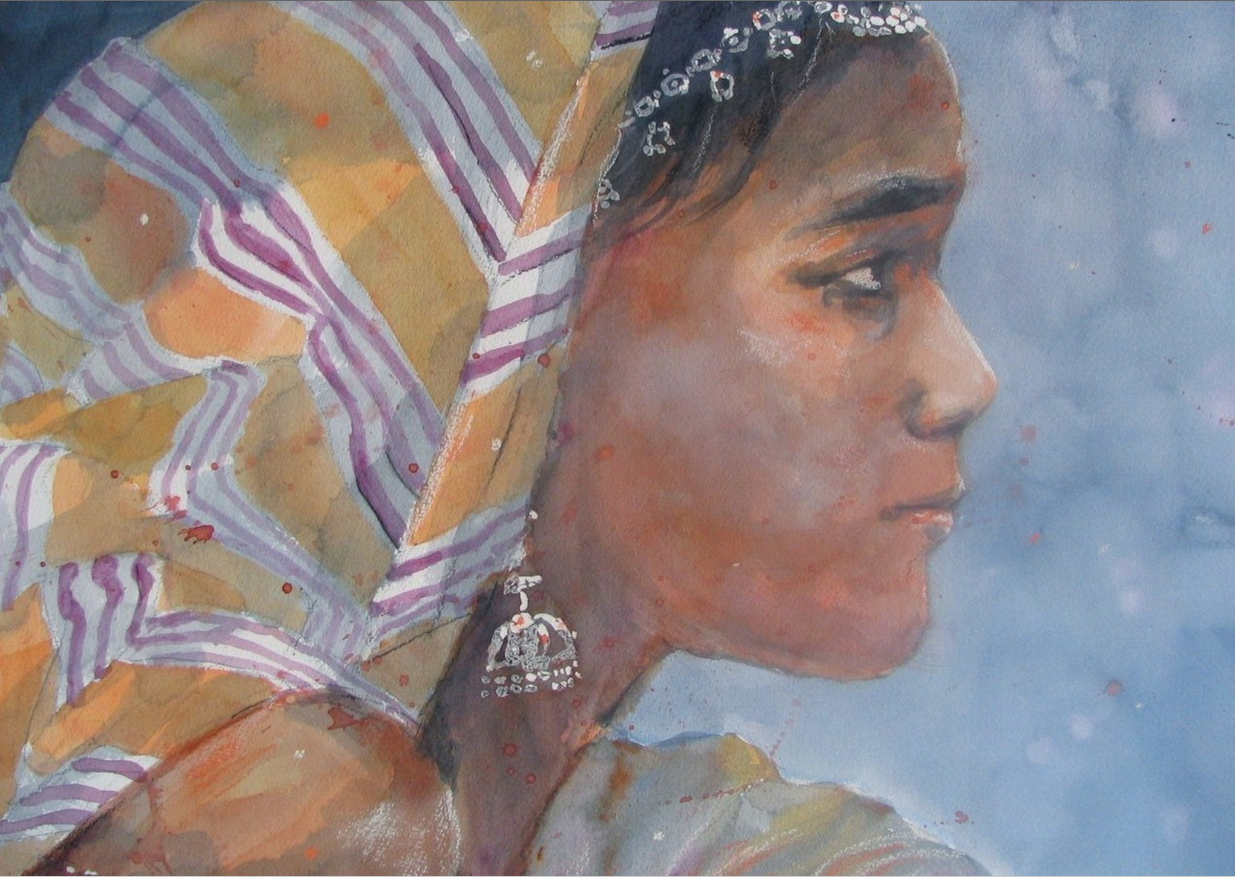 Dubai Souk 13"w x 20"h Print