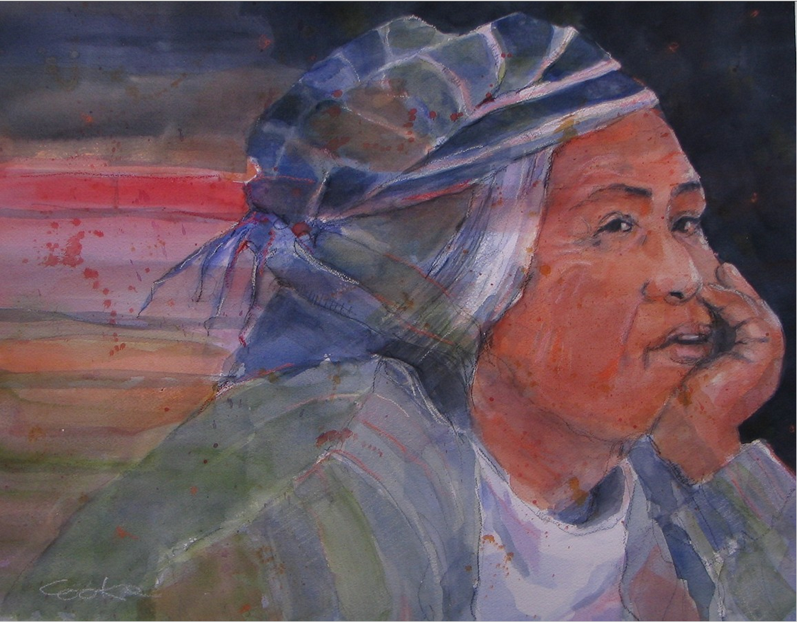 Patzcuaro, Mexico 22"w x 18"h