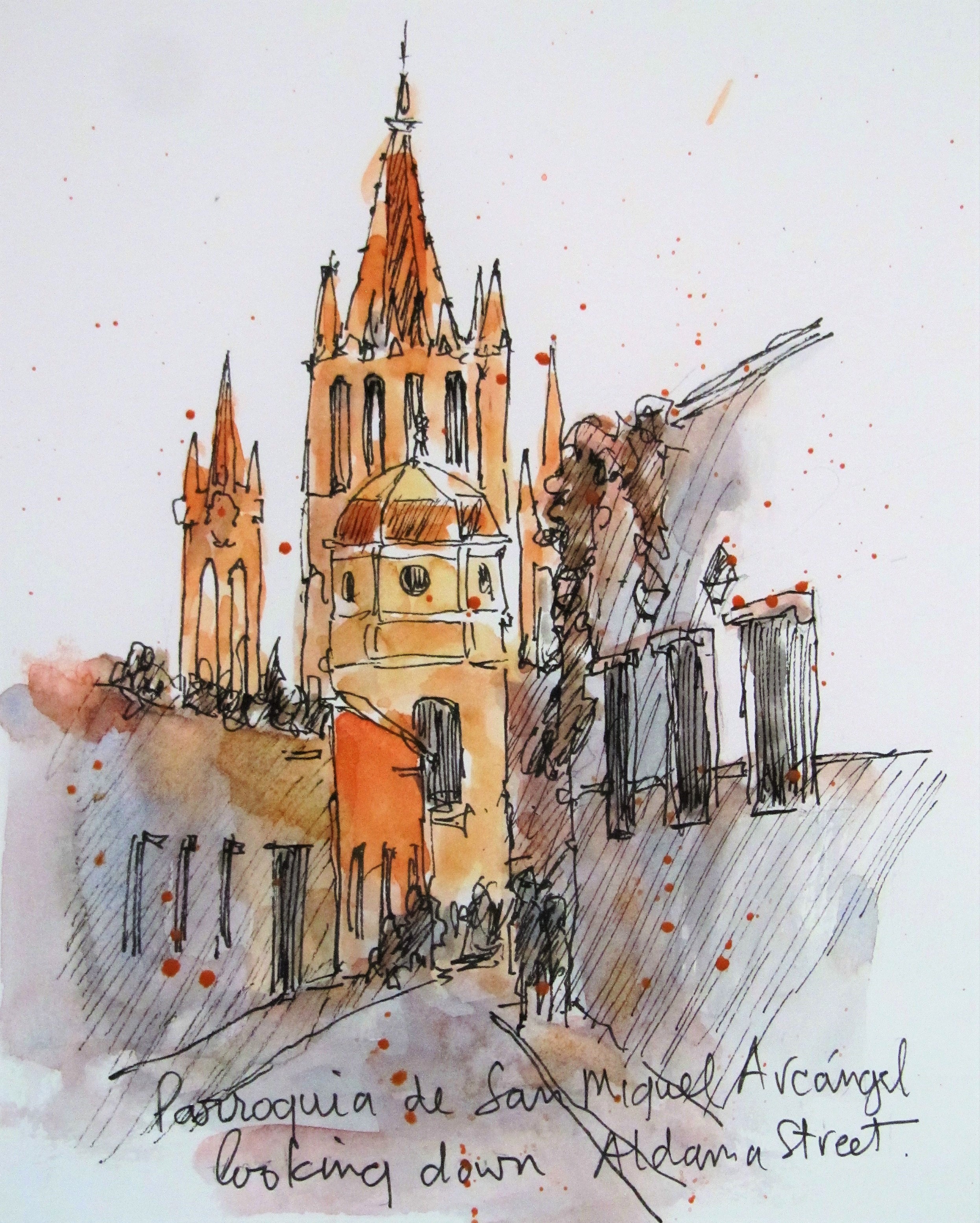 La Parroquia from Almada Street, SMA