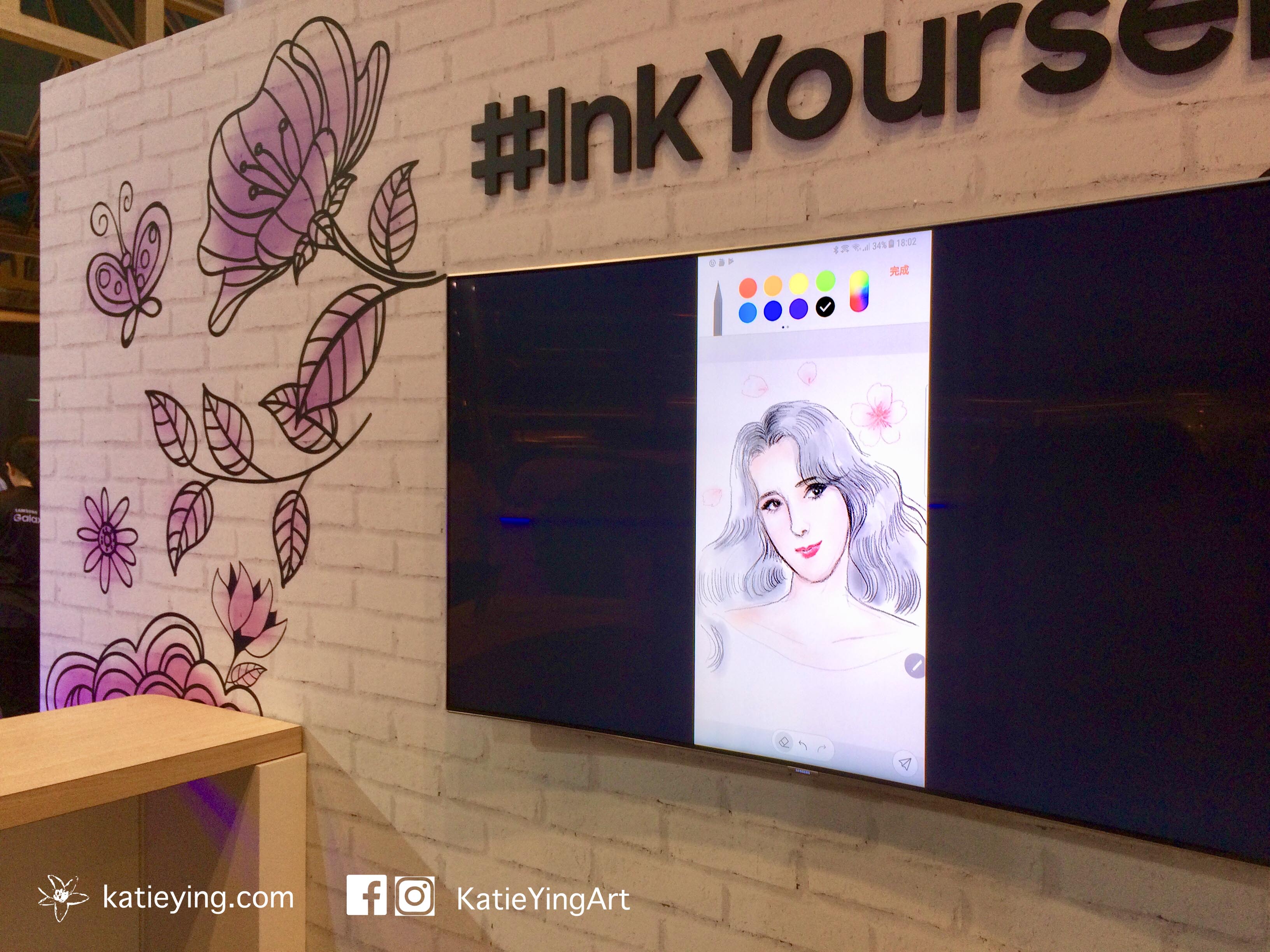 Samsung live drawing
