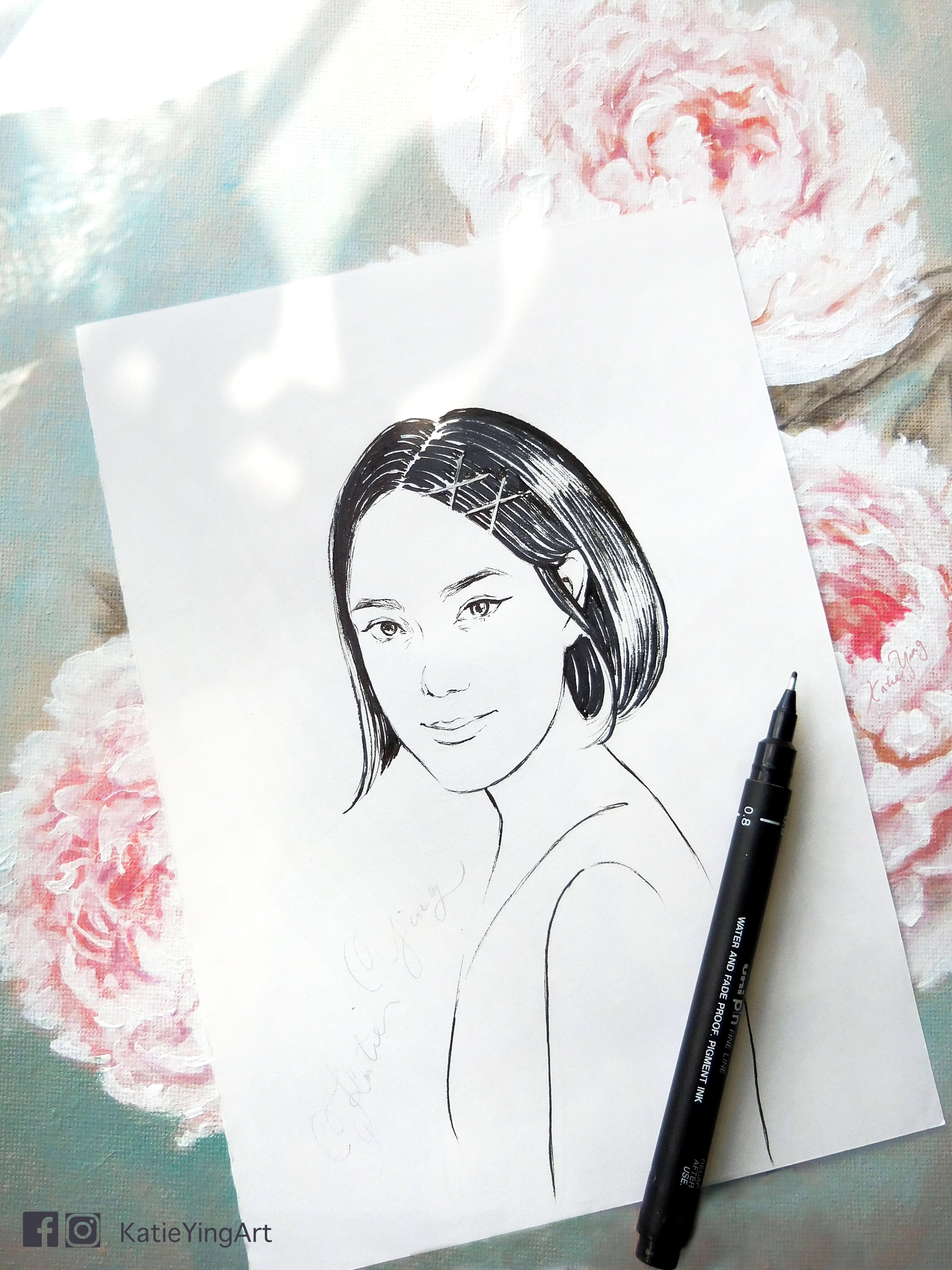 Marker pen drawing