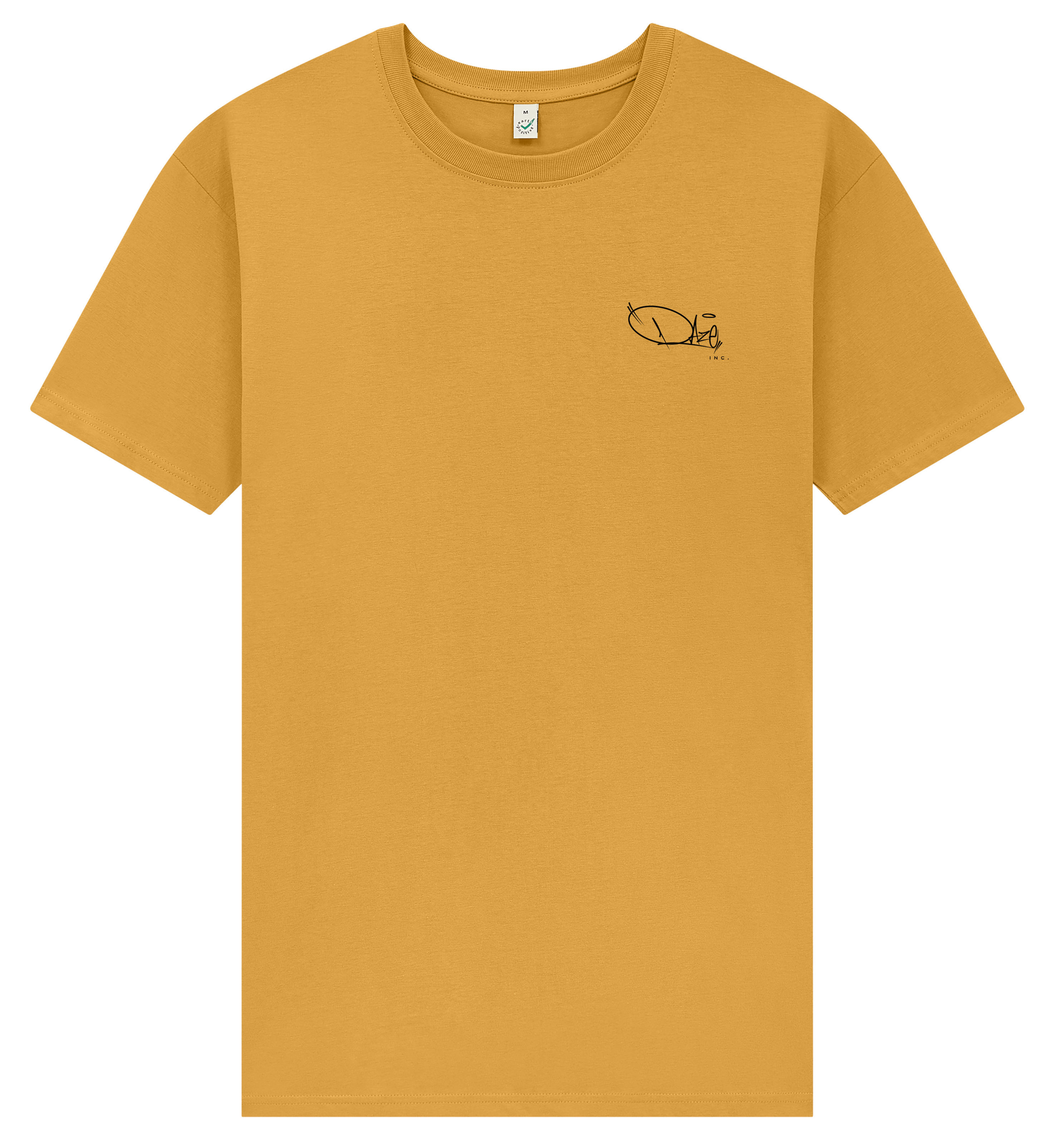 Limited Edition Raze Inc. Oversized T-Shirt in Mustard