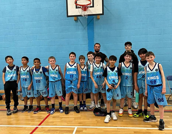 U12s team v Wolfpack
