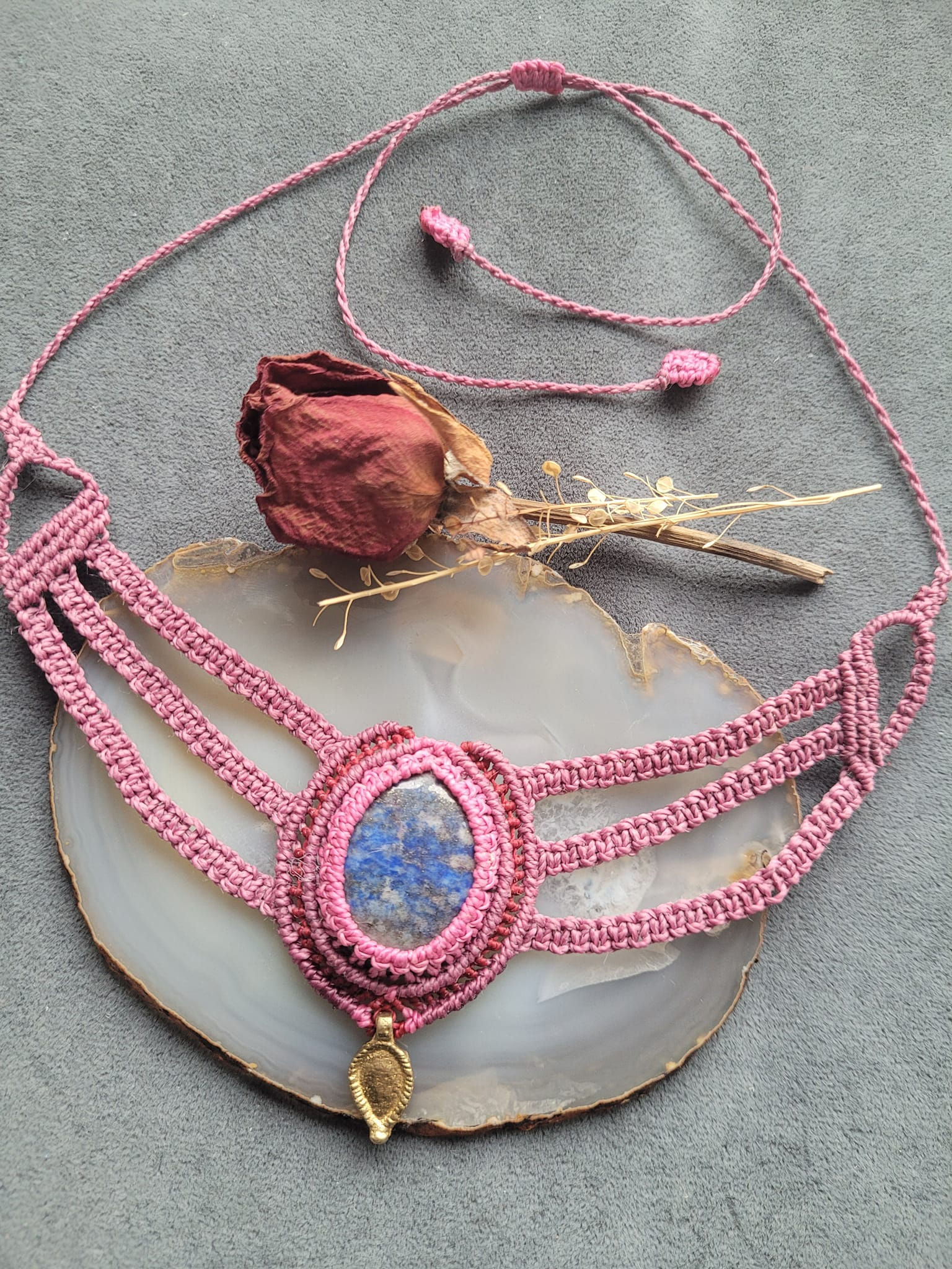 Collier lapiz lazuli