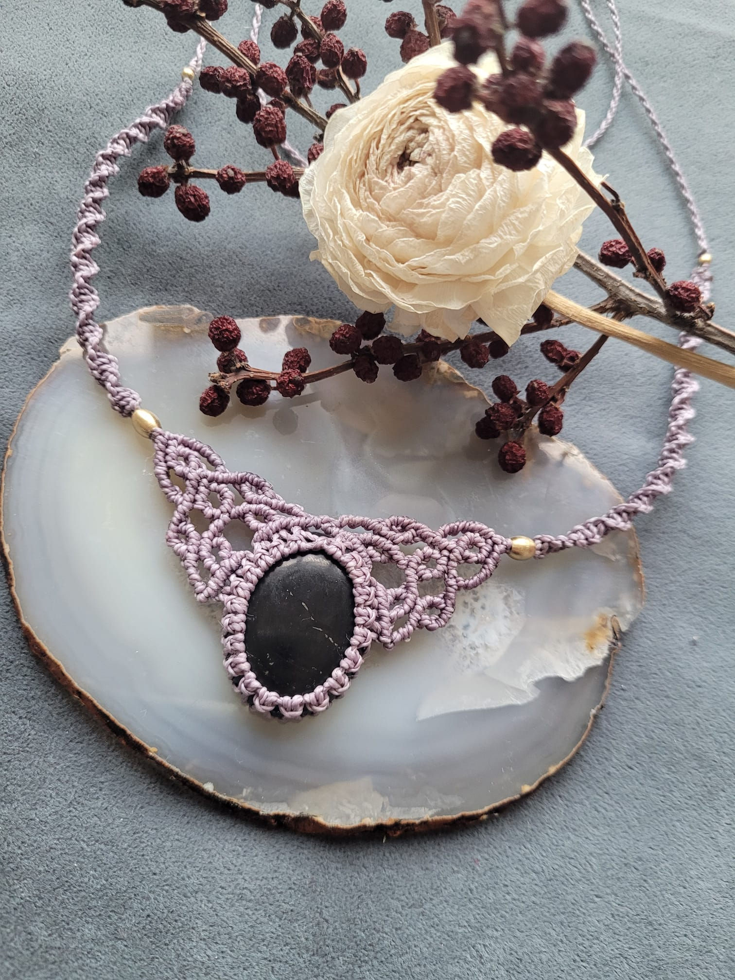 Collier Shungite