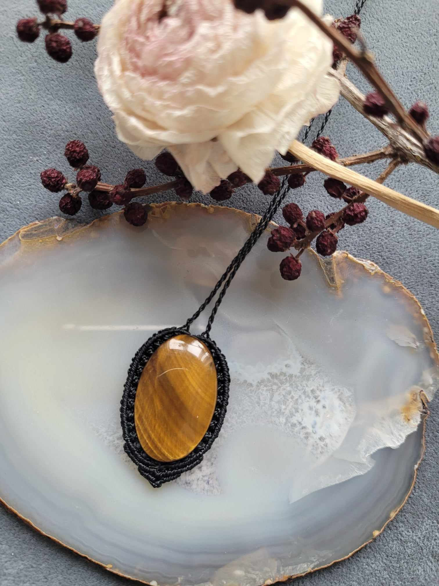 Collier œil de tigre