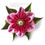 Miniatura: Kanzashi Terry Phlox