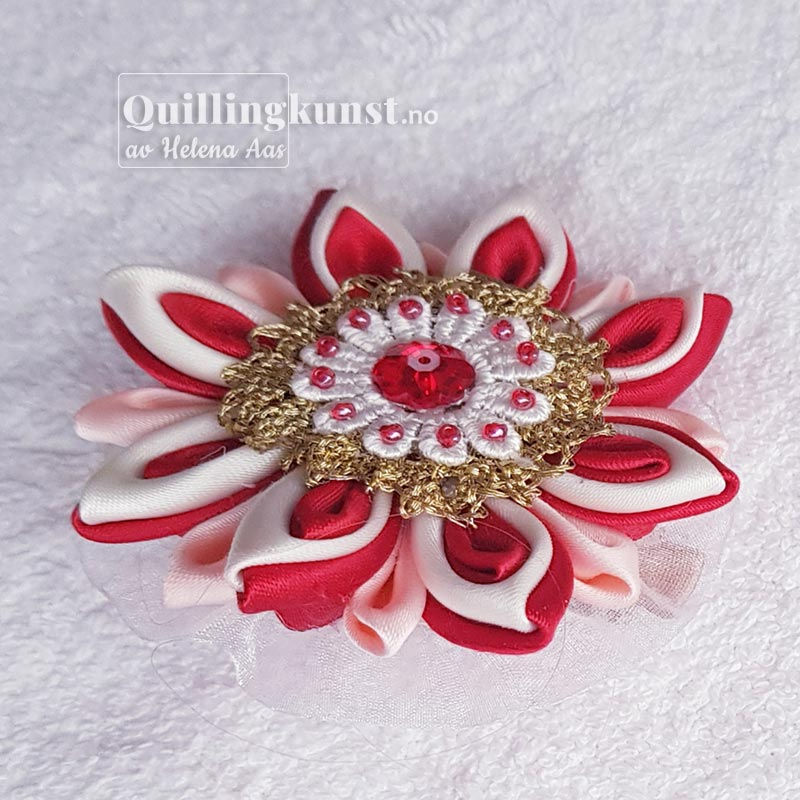 Miniatyrbilde: Kanzashi Georgine, sett