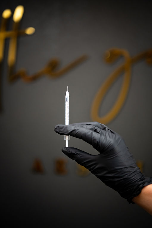 Injector at Muse Medical Artistry before Lip FIller treatment in Aurora, CO
