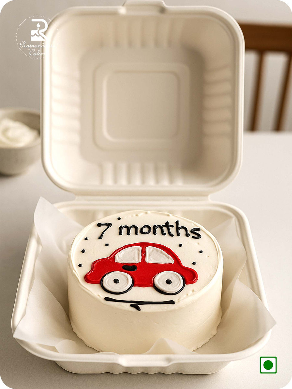 | bento cake | Homemade, eggless, fresh cream | Cute custom cakes in Chinchwad PCMC