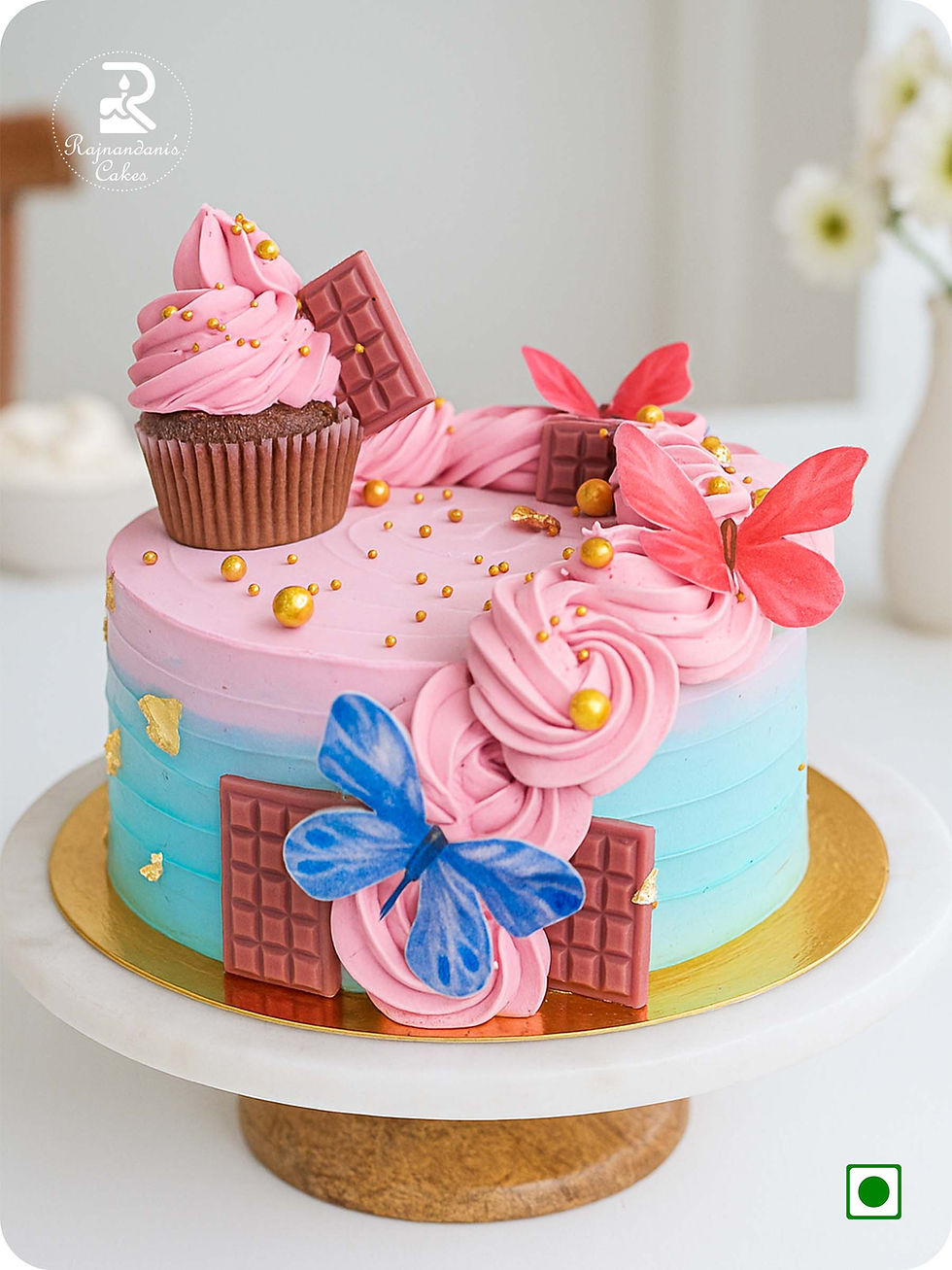 Delulu Theme Cake | Dessert fusion cake | Homemade, eggless | Fresh cream cakes in Chinchwad PCMC