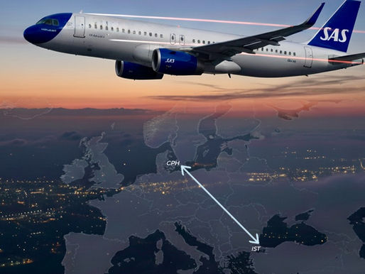 SAS åbner ny direkte flyrute: København-Istanbul