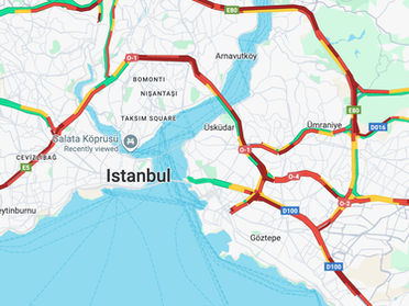 Trafik i Istanbul: Bilister spilder over 100 timer om året