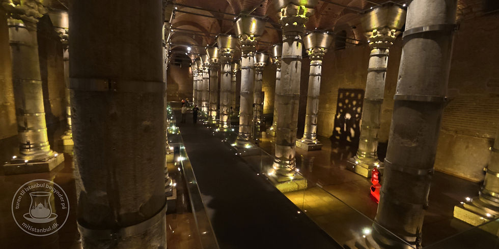 Nyt liv til 1.600 år gammel cisterne i Istanbul