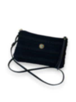Wallet Pouch #4 (Black Denim)
