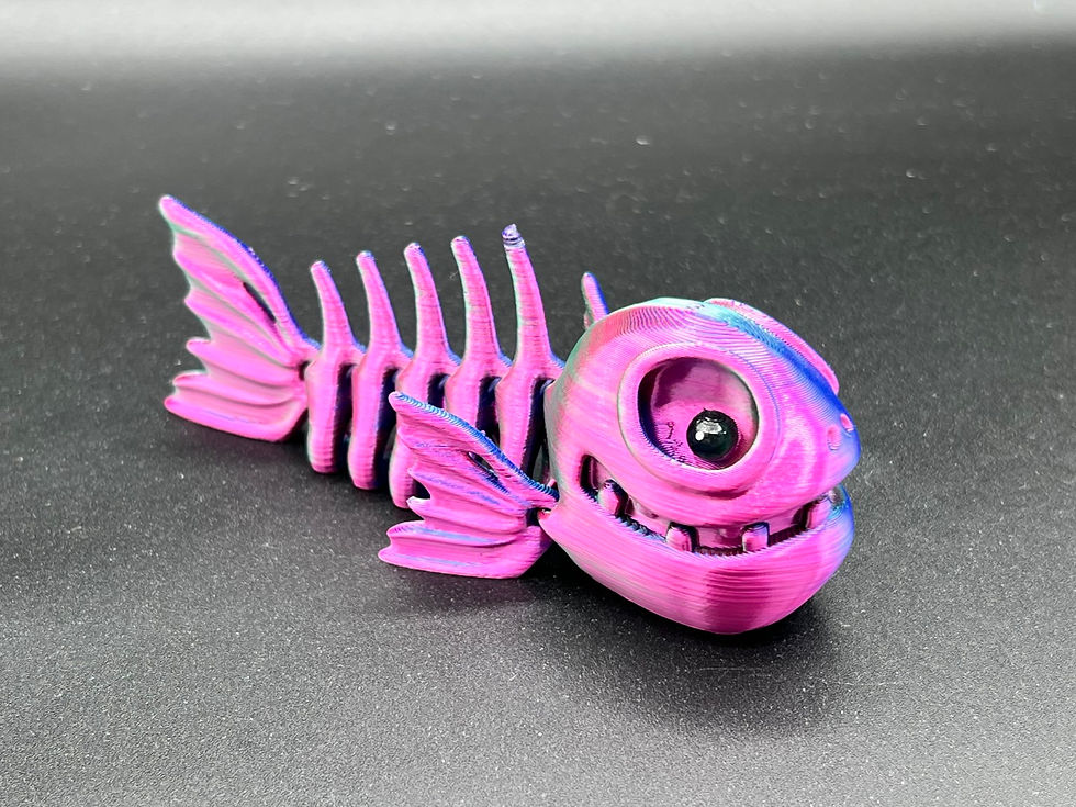 Thumbnail: Articulated Skeleton Fish