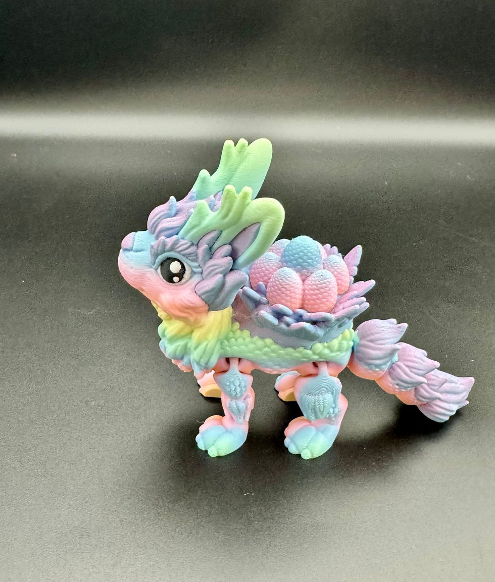 Thumbnail: Articulated Easter Dragon