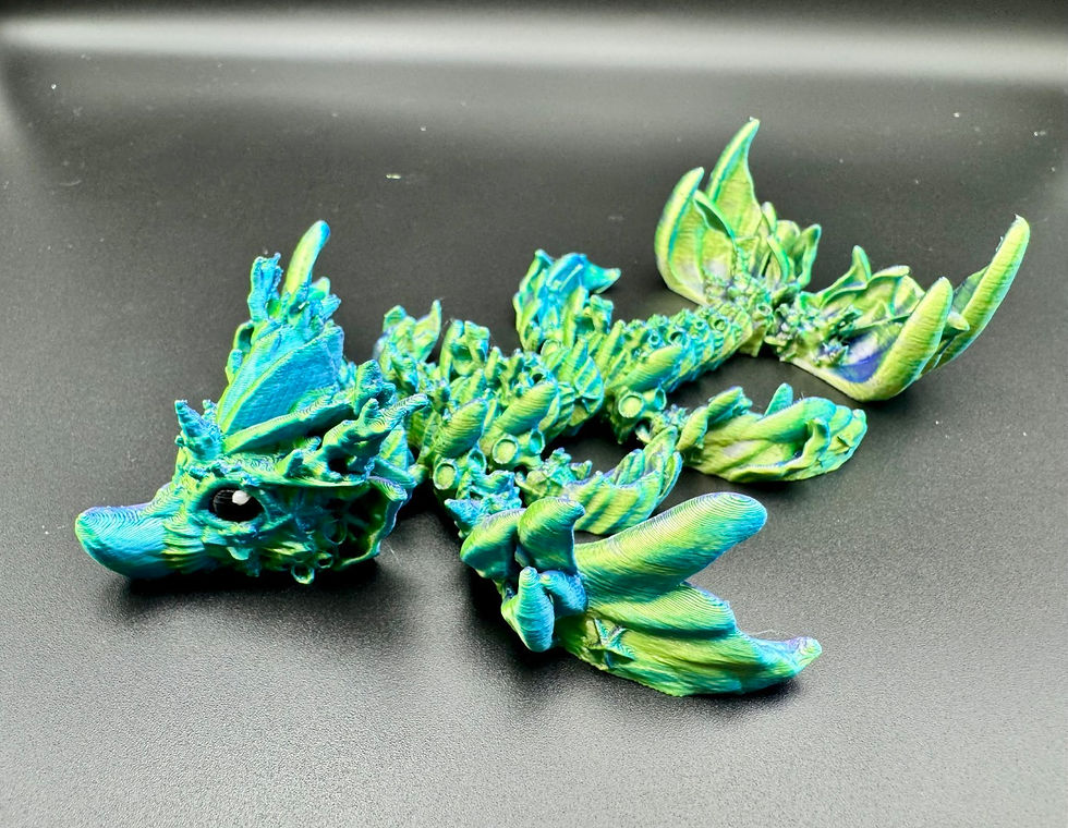 Thumbnail: Articulated  Baby Coral Reef Dragon