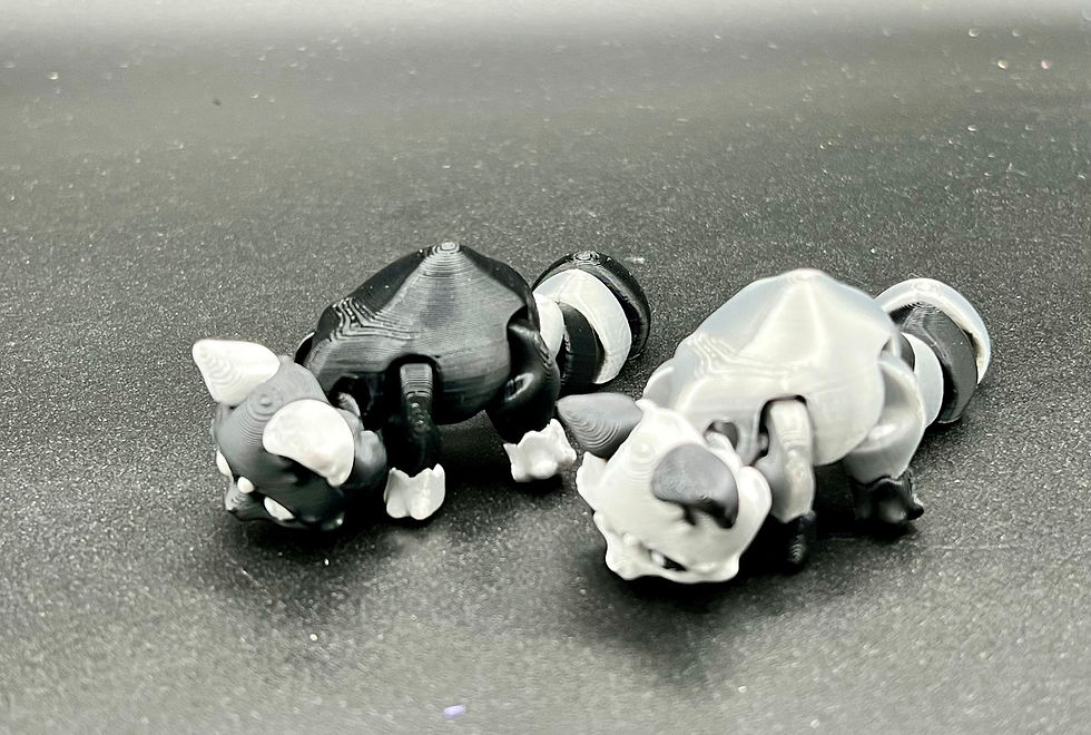Thumbnail: Articulated Racoons