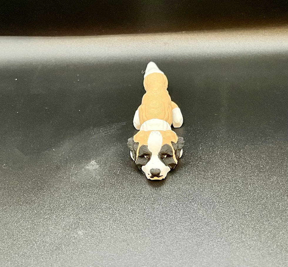 Thumbnail: Articulated Baby St Bernard