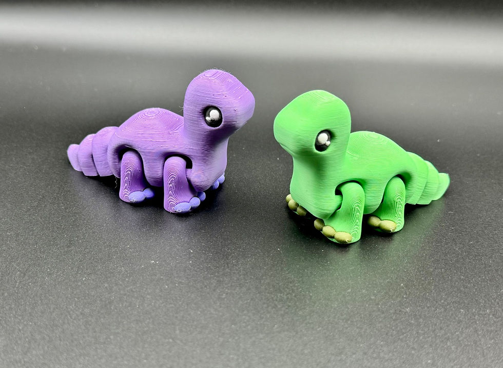 Thumbnail: Articulated Baby Dinosaurs - Set 2